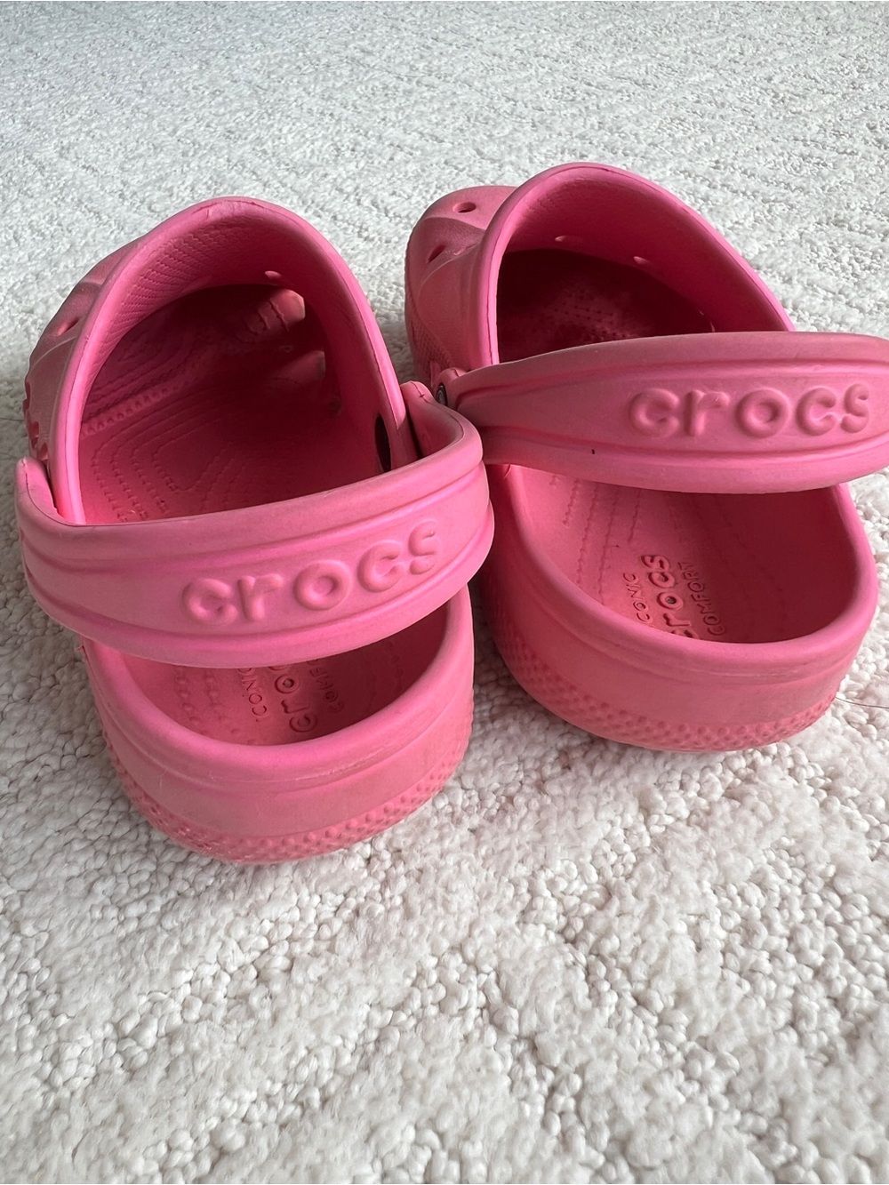 Pink Crocs - Toddler 10 - Picture 6 of 9
